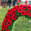 Candle poppywreath