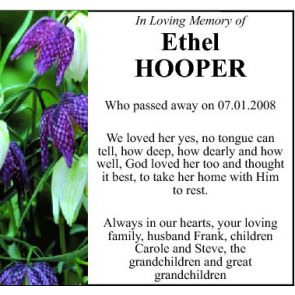 Photo of Ethel HOOPER