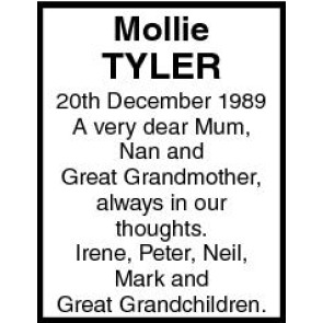 Photo of TYLER Mollie