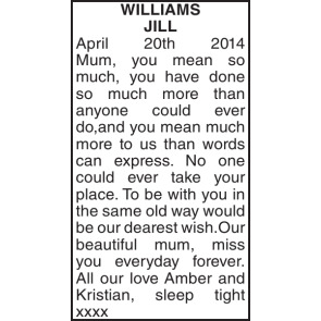 Photo of JILL APRIL Williams