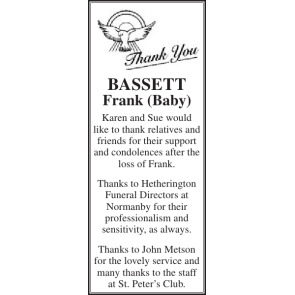 Photo of FRANK BASSETT