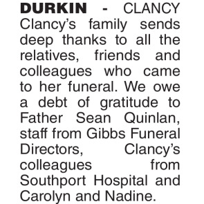 Photo of CLANCY DURKIN
