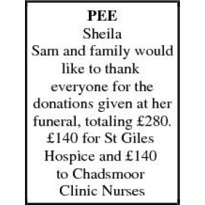 Photo of SHEILA SAM PEE