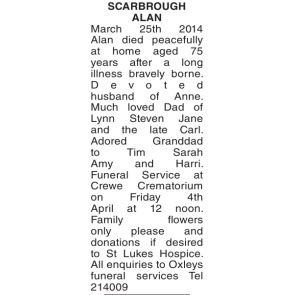 Photo of ALAN Scarbrough