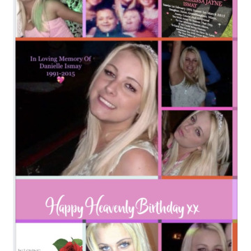 Notice Gallery for Danielle Mellisa Jayne ISMAY