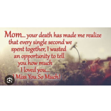 Tribute photo for RITA MOSS