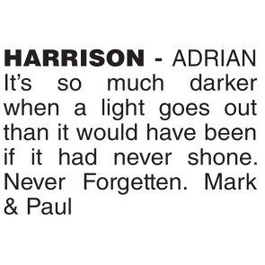 Photo of HARRISON ADRIAN