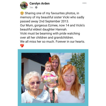 Notice Gallery for Vicki PAYNE