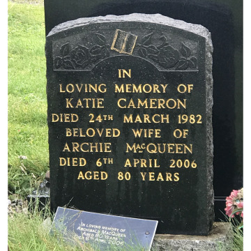Notice Gallery for Archie MACQUEEN