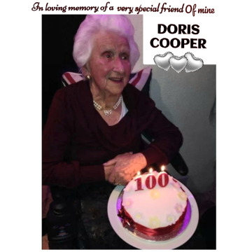 Notice Gallery for Doris COOPER