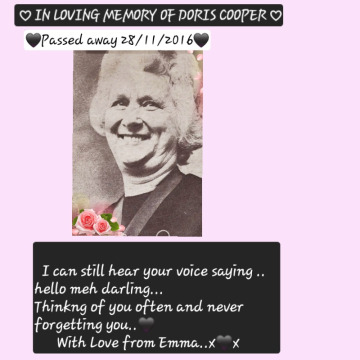 Notice Gallery for Doris COOPER