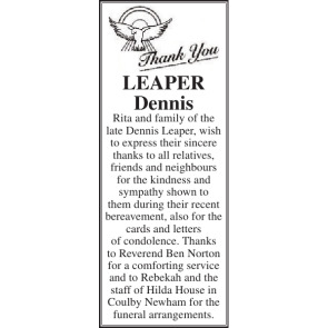 Photo of DENNIS LEAPER