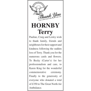Photo of TERRY HORNBY