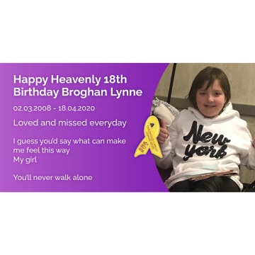 Photo for notice BROGHAN LYNNE GRIFFIN HUGHES