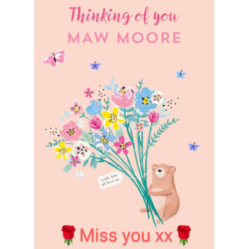 Tribute photo for Alison MOORE