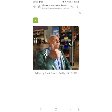 Notice Gallery for Francis Dominic POWELL