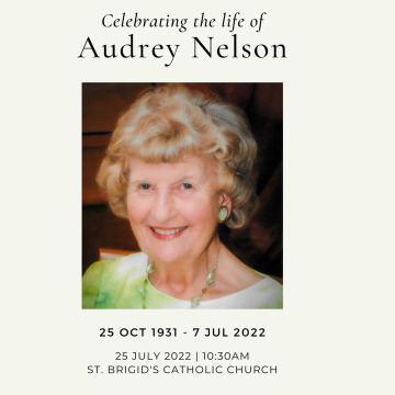 Notice Gallery for Audrey NELSON