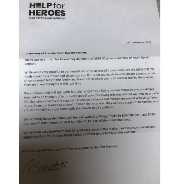 Notice Gallery for Kevin Harold BENNETT