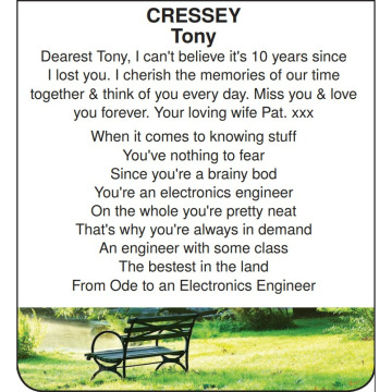 Photo of Tony CRESSEY