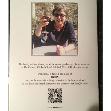 Notice Gallery for Janet THOMAS