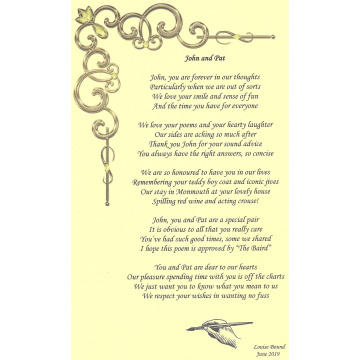 Notice Gallery for Patricia and John SPILLER