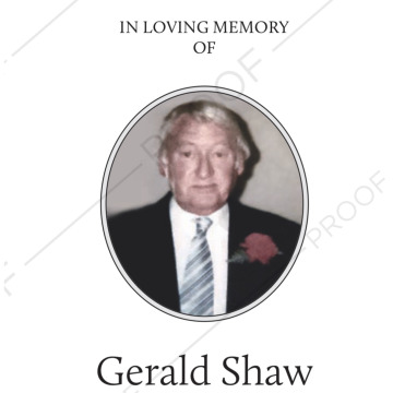 Photo of Gerald SHAW