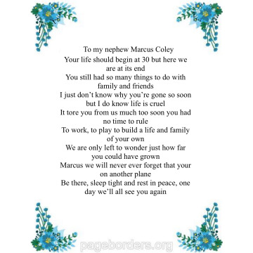 Notice Gallery for Marcus WILLIAMS-COLLEY