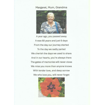 Photo for notice Margaret JAMES