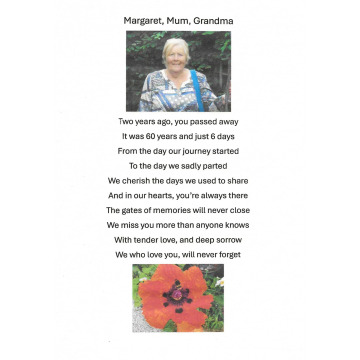 Photo for notice Margaret JAMES