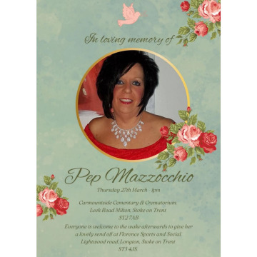 Notice Gallery for Pepita Elizabeth MAZZOCCHIO