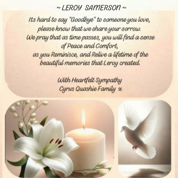 Notice Gallery for Leroy SAMERSON