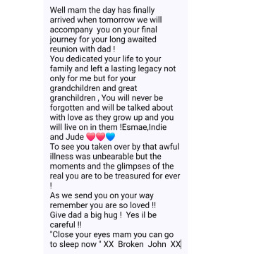 Notice Gallery for Mary Lilian REDHEAD