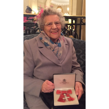 Notice Gallery for Margaret CALLAND MBE