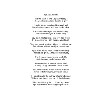 Notice Gallery for Robert (Bob) SMOULT