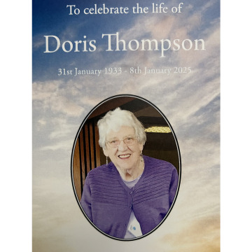 Photo for notice DORIS THOMPSON