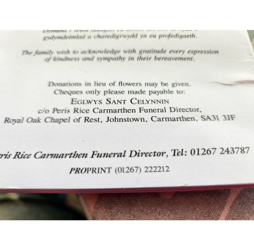 Photo for notice Edith Margaret MORRIS