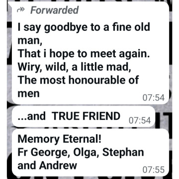 Photo for notice Ron KINNERSLEY