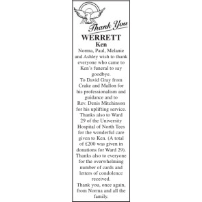 Photo of KEN WERRETT