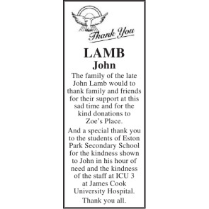 Photo of JOHN LAMB