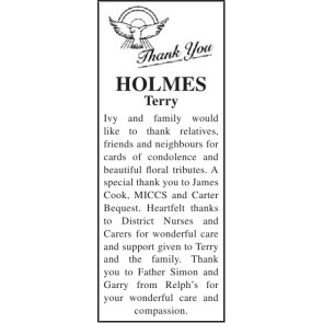 Photo of TERRY HOLMES