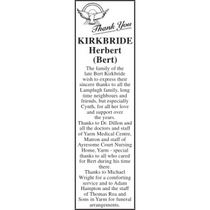 Photo of HERBERT KIRKBRIDE