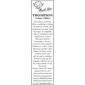Photo of ARTHUR THOMPSON