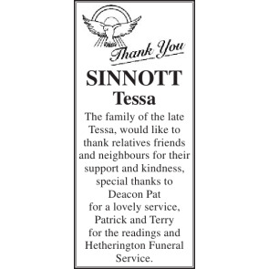 Photo of TESSA SINNOTT
