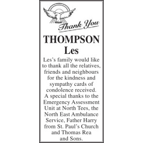 Photo of LES THOMPSON