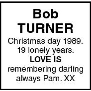 Photo of TURNER Bob
